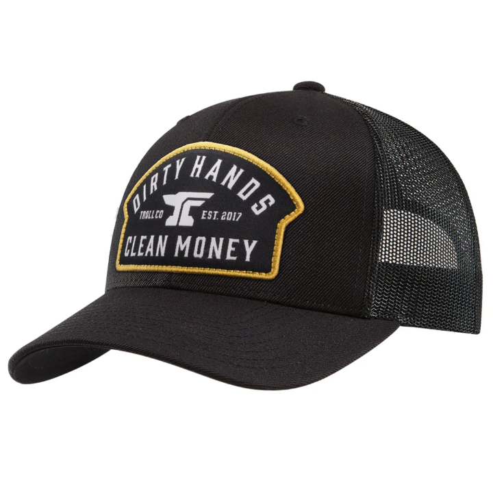 SNAPBACK CURVED PATCH - BLK